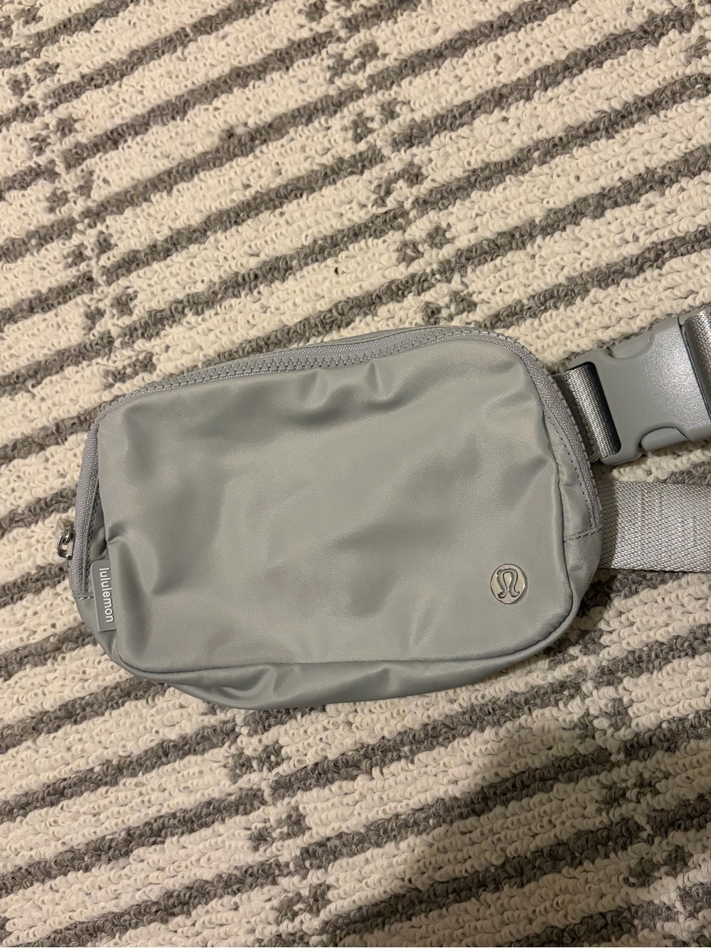 Grey Lululemon Belt Bag